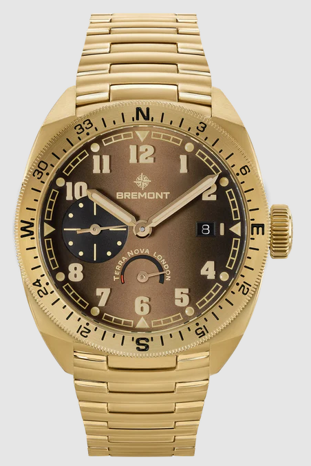Replica Bremont Watch Terra Nova 40.5 Power Reserve Bronze